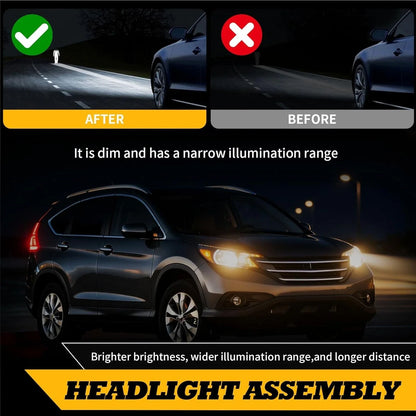 Halogen Headlight for Honda CR-V Right Passenger Side (2012-2014)