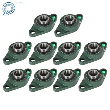 UCFL205-16 Pillow Block Flange Bearing Set - 10 Pieces (1" Bore)
