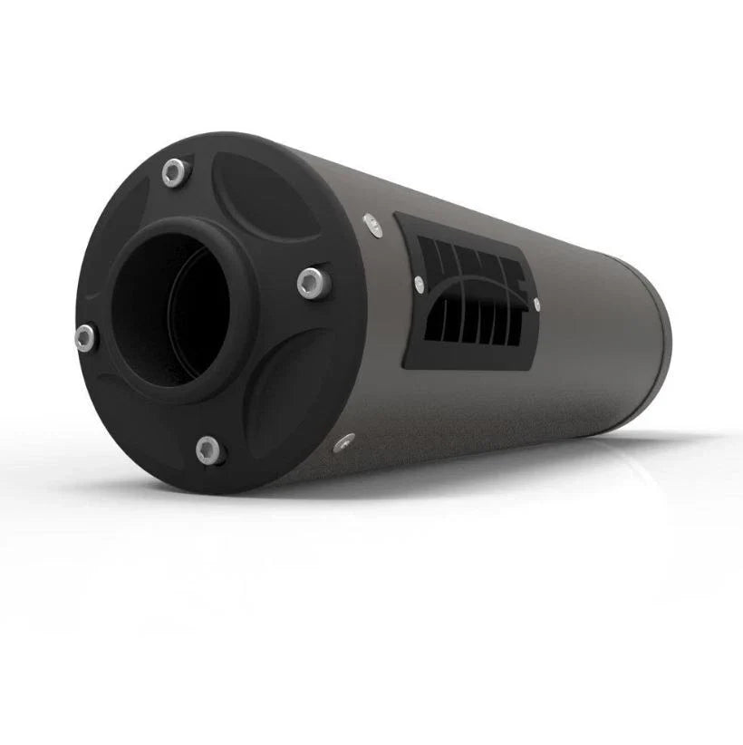 HMF Titan XL Slip On Exhaust for Can Am Renegade 850 (2016) - Blackout