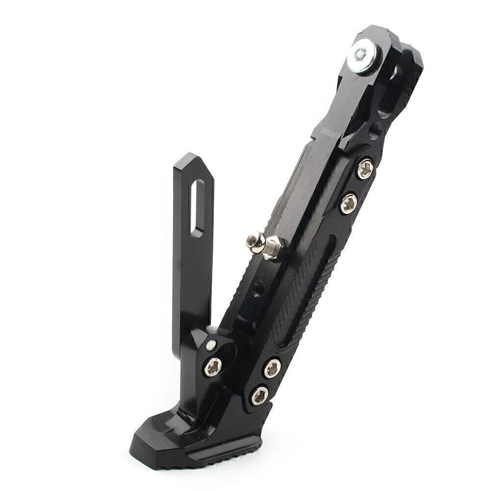 Adjustable Kickstand Foot for Motorcycle (Non-slip, Stainless Steel)
