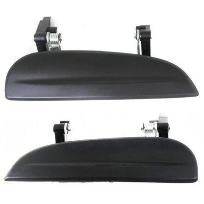 Set of 2 Exterior Door Handles for Kia Rio (2003–2005) Primed Plastic