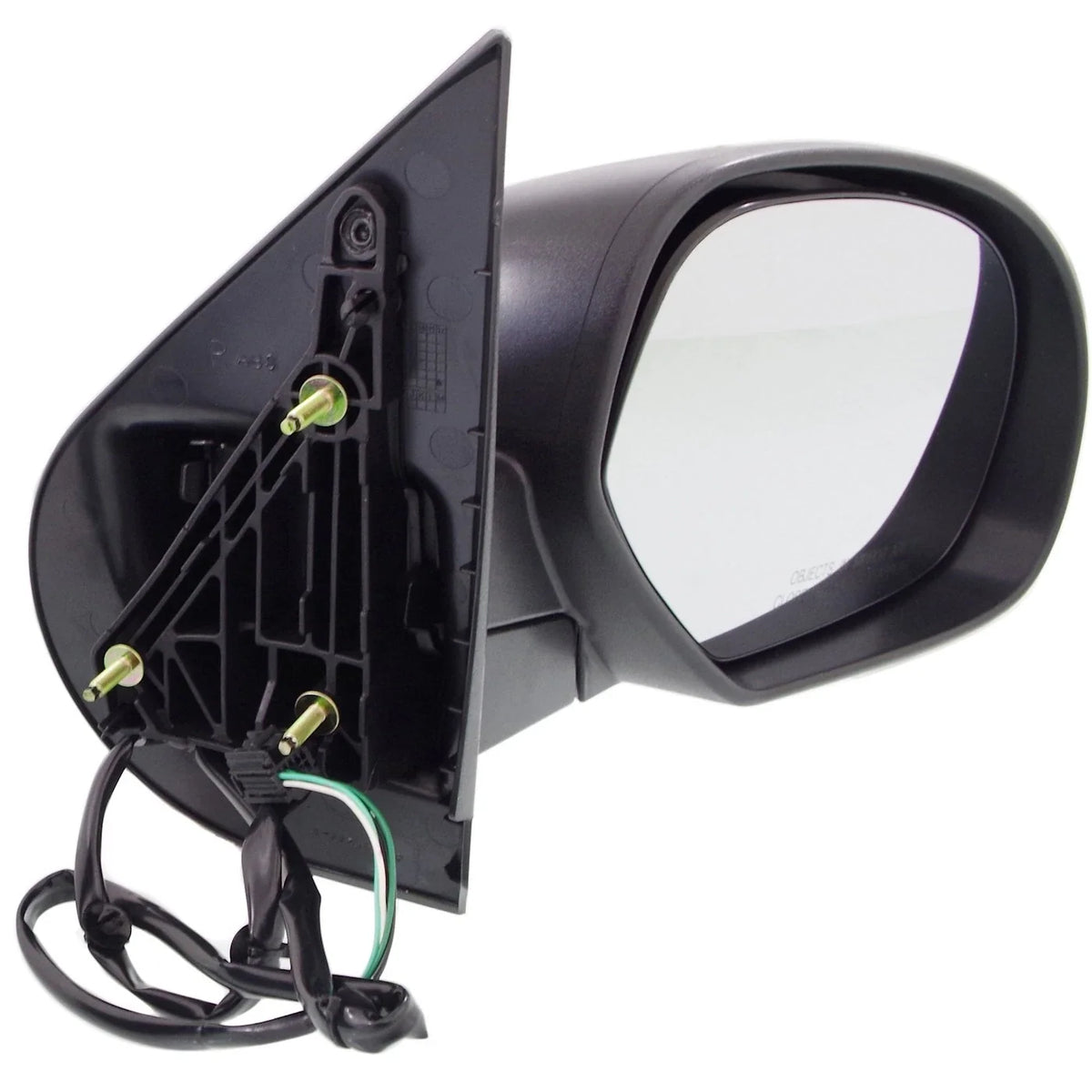 Right Power Heated Side Mirror for Chevy Pickup - Textured Finish