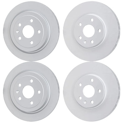 Front & Rear Brake Disc Rotors for Cadillac CTS (2008–2014)