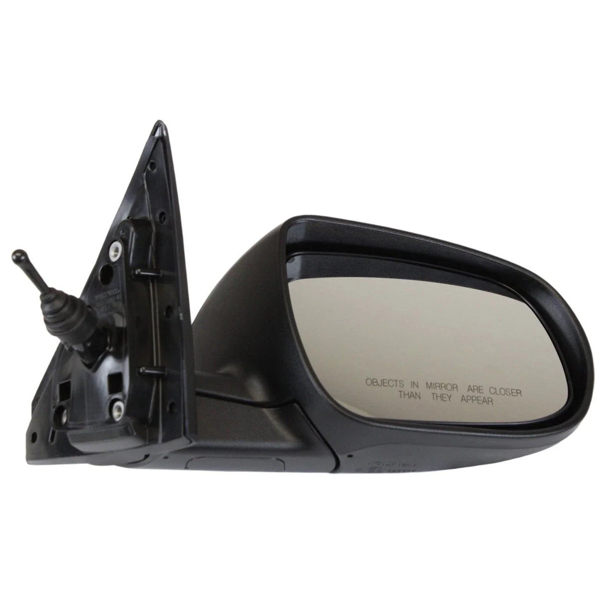 Manual Remote Mirror for Kia Forte Koup (2010–2013) Right Paintable Folding