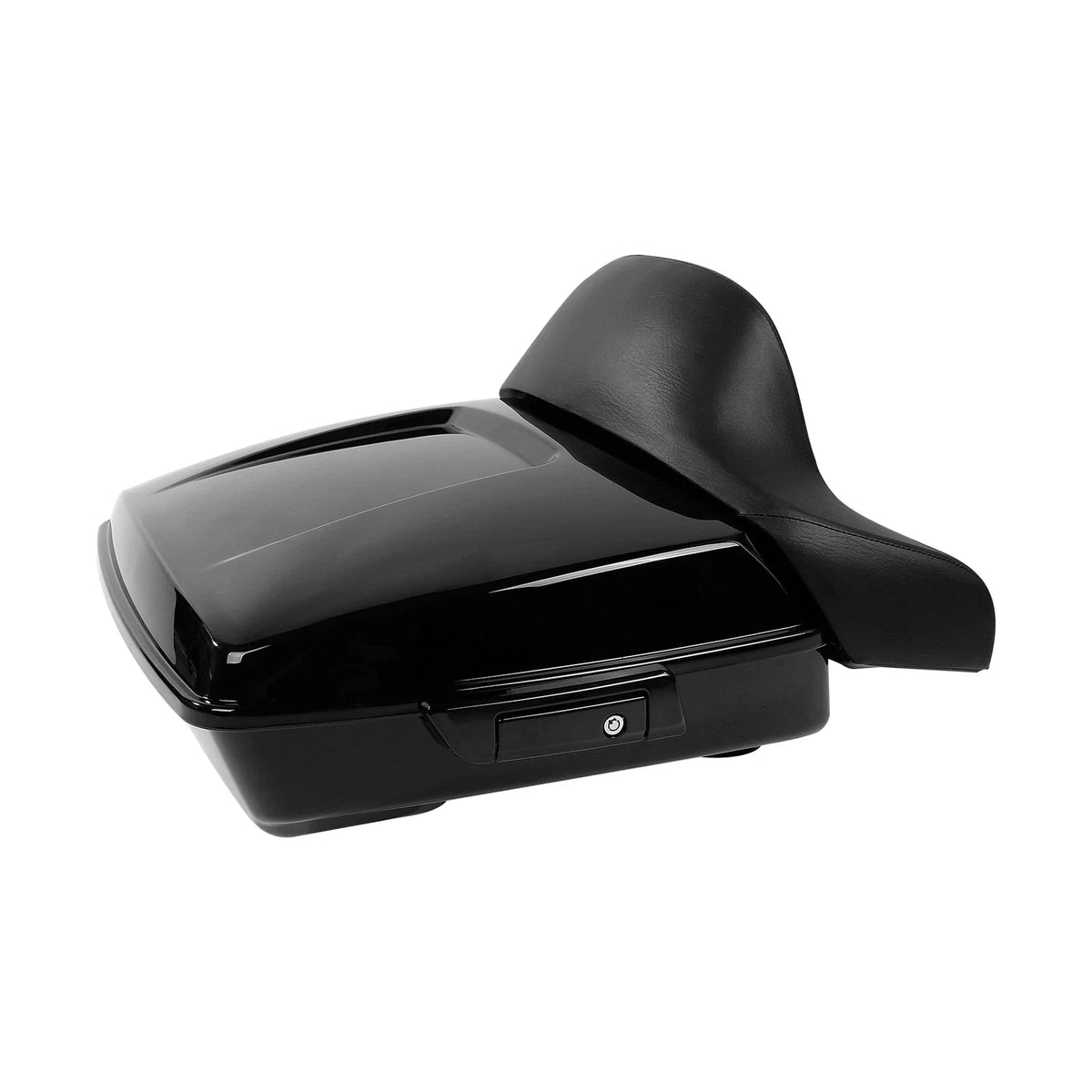 Mount Rack for Chopped Trunk with Backrest Pad - Harley Touring Glide 2014-2025