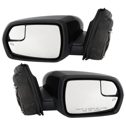 Power Heated Side Mirrors for Ford Edge (2015–2018) Left Right Paintable