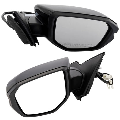 Heated Mirrors Set of 2 for Coupe Sedan (Driver & Passenger Side)