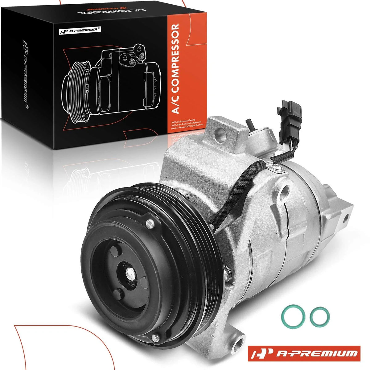 A/C Compressor with Clutch for Ford Mustang (2015–2017)
