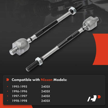 Inner Tie Rod End Pair for 1995-1998 Nissan 240SX