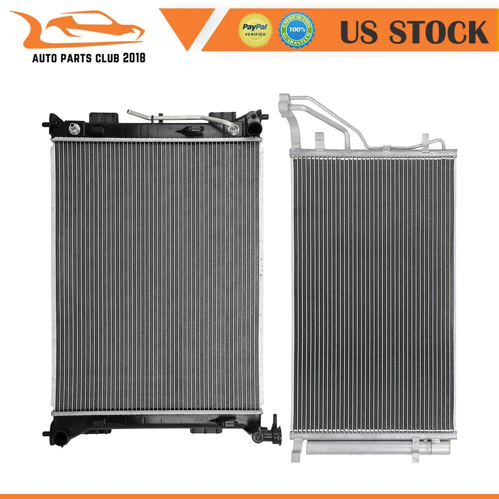Radiator and AC Condenser for Kia Optima (2016–2018)