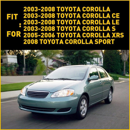Bumper Bracket Set (Front) for Toyota Corolla 2003-2008 - 2Pcs Steel