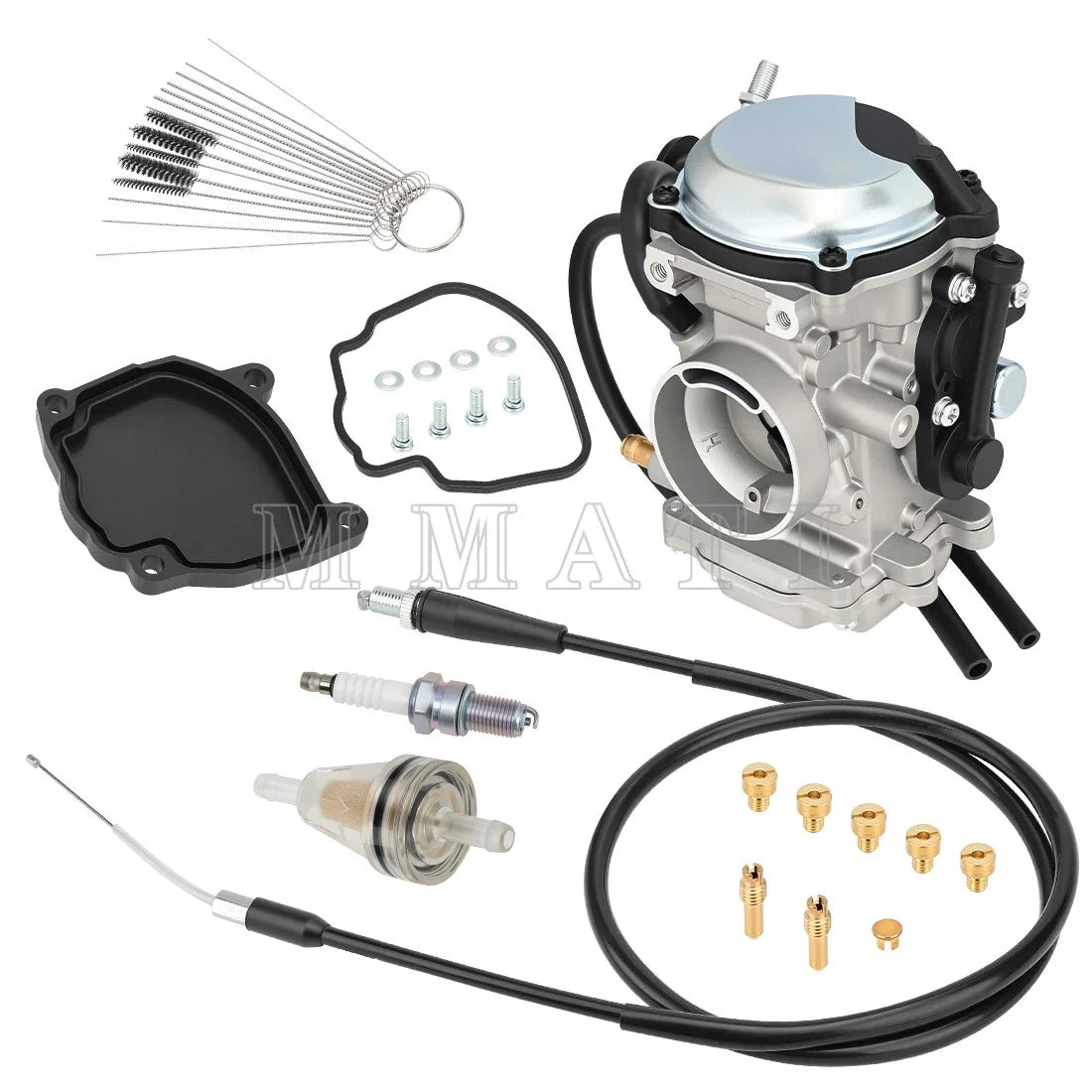 Carburetor with Throttle Cable for Yamaha Wolverine 350 1995-2006