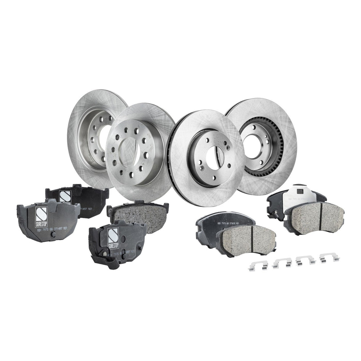 Brake Disc and Pad Kit for Hyundai Tiburon (2003–2008)