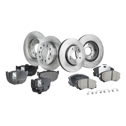 Brake Disc and Pad Kit for Hyundai Tiburon (2003–2008)