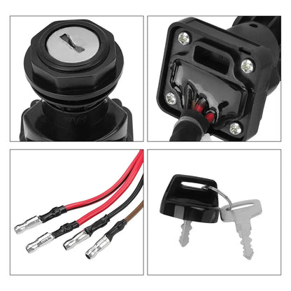 Ignition Switch & 2 Keys for Polaris ATV Cyclone 250X (1987)