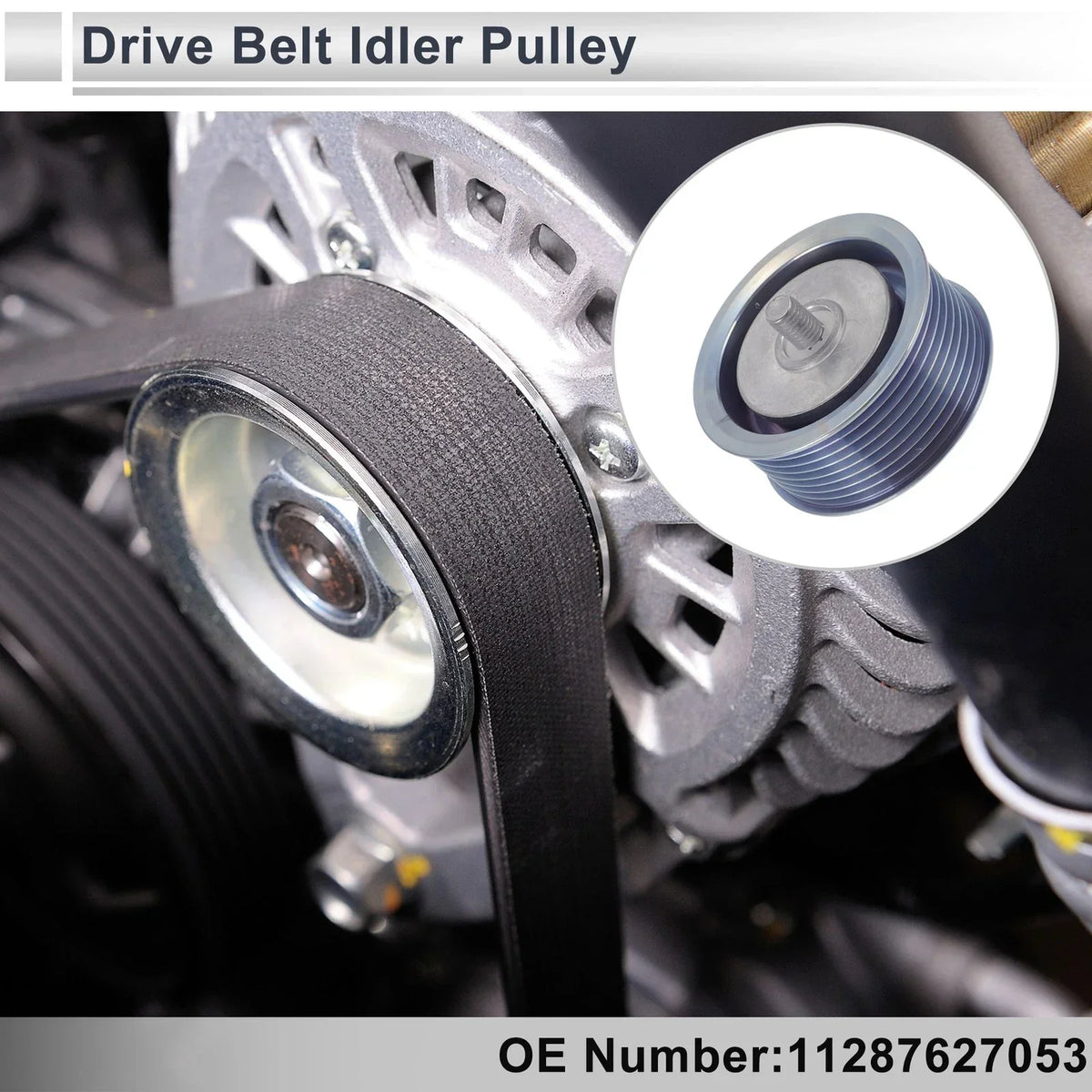 Drive Belt Idler Pulley - BMW X6 (2008-2011)