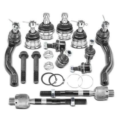 Front Ball Joints & Tie Rods - 10 Pack for Nissan Pathfinder 2005-2012