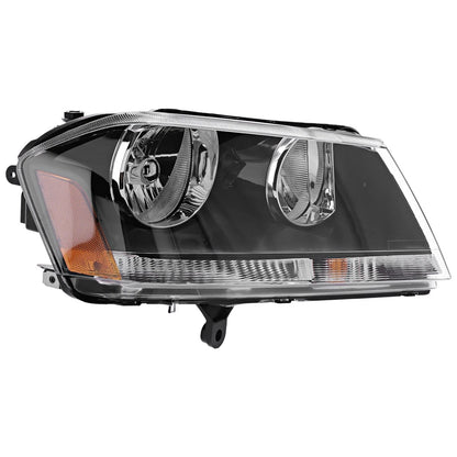 Right Headlight for Dodge Avenger (2012–2014) Halogen with Bulb