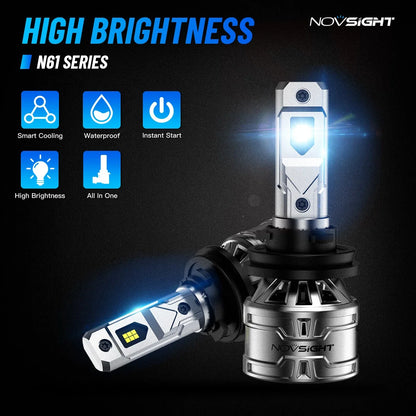 H11 LED Headlight & Fog Light Bulbs Kit for