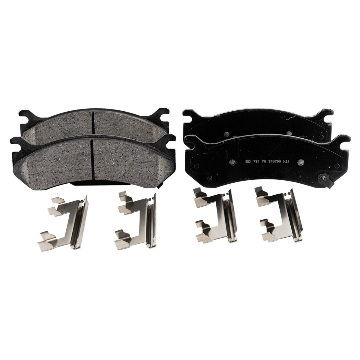 4-Piece Ceramic Brake Pads for 2001-2005 Chevrolet Silverado 1500