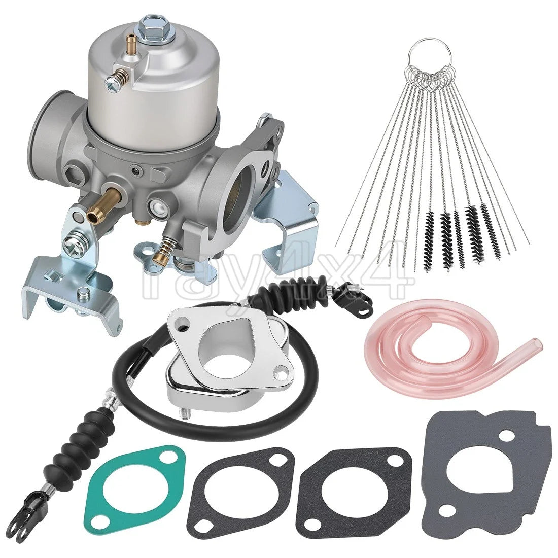 Carburetor & Spacer Joint & Throttle Cable for Yamaha G2 G8 G9 G11 (1996–2002)
