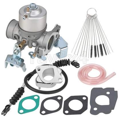 Carburetor & Spacer Joint & Throttle Cable for Yamaha G2 G8 G9 G11 (1996–2002)