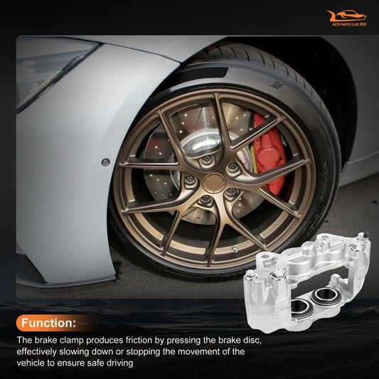 Front Brake Calipers & Ceramic Pads for Toyota 4Runner (2003–2009)