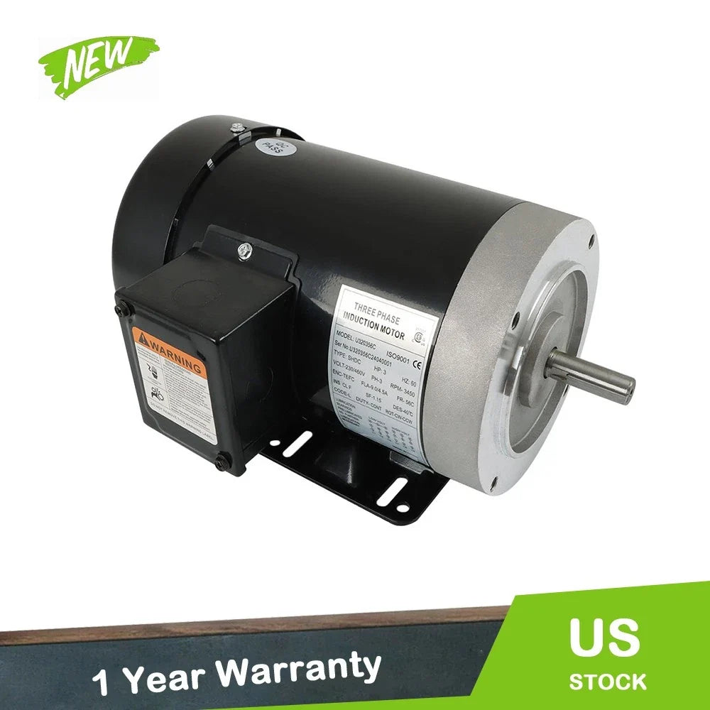3HP Three Phase Motor for General Purpose (230V/460V)