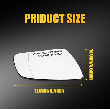 Mirror Glass with Heating for MB C Class W204 2007-2015