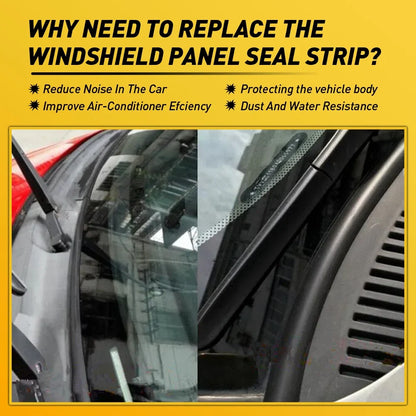 Front Rubber Seal Strip for Windshield Panel - Toyota Hilux N70