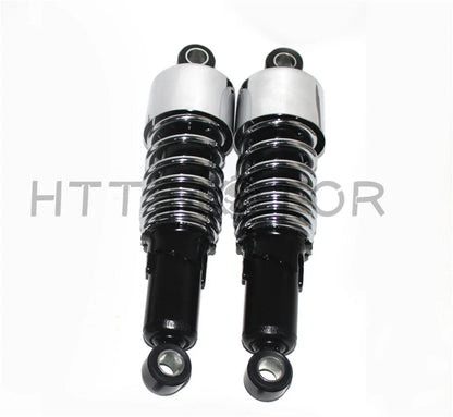 Chrome Slammer Lowering Kit Fork Spring Shock Absorber for Harley Dyna FXD (1991–2005)