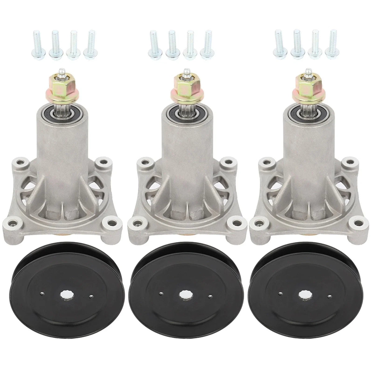 3X Spindle 187292 192870 197473 for Craftsman Riding Mower