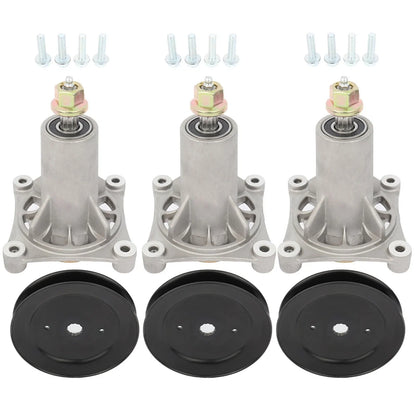 3X Spindle 187292 192870 197473 for Craftsman Riding Mower
