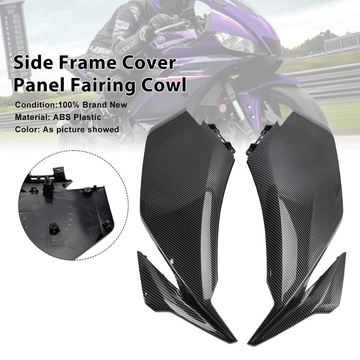 Side Frame Cover Panel for Yamaha YZF-R3 R25 (2025–2026)