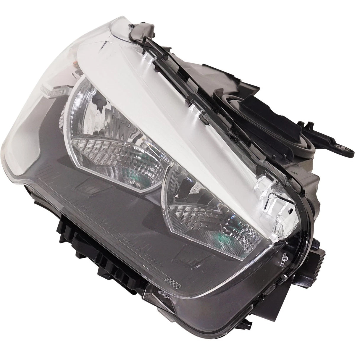Passenger Side Headlight for BMW X1 (2016–2022) Halogen with Bulb