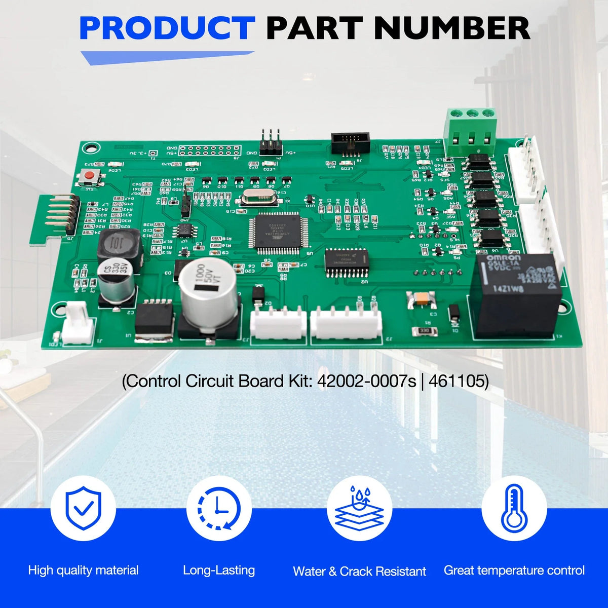 461105 Control Board Kit for Mastertemp (42002-0007S) NA/LP