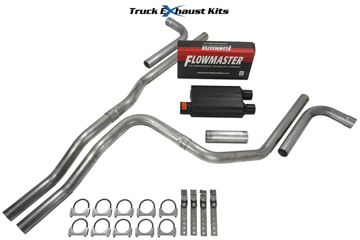 Dual Exhaust Kit for GMC Yukon (2000–2006) Side Exit, 2.5"