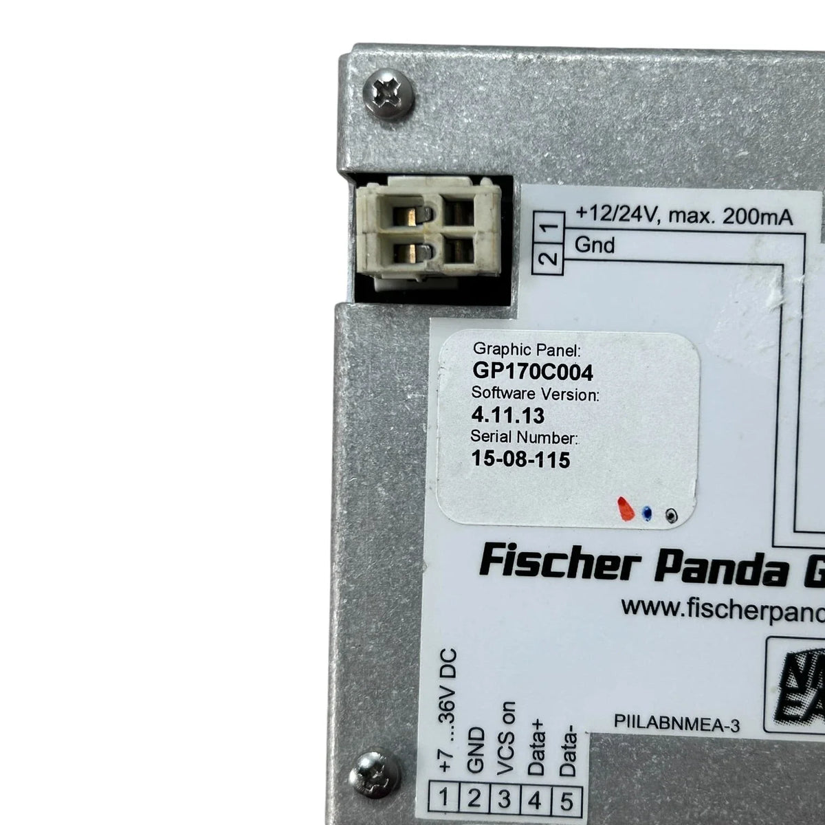 Marine Diesel Generator Control Panel for Fischer Panda PMS12