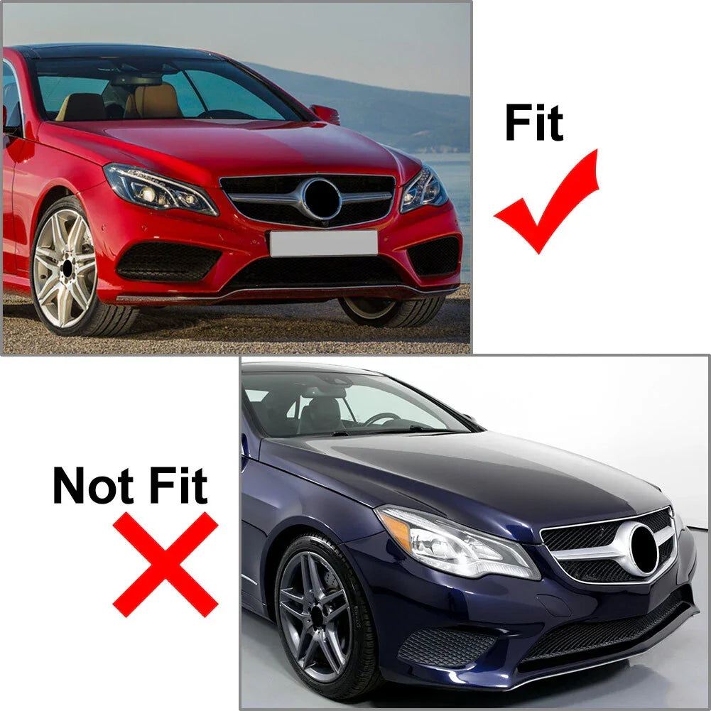 ABS Front Bumper Splitter Lip for Mercedes-Benz E-Class Coupe (13-16)