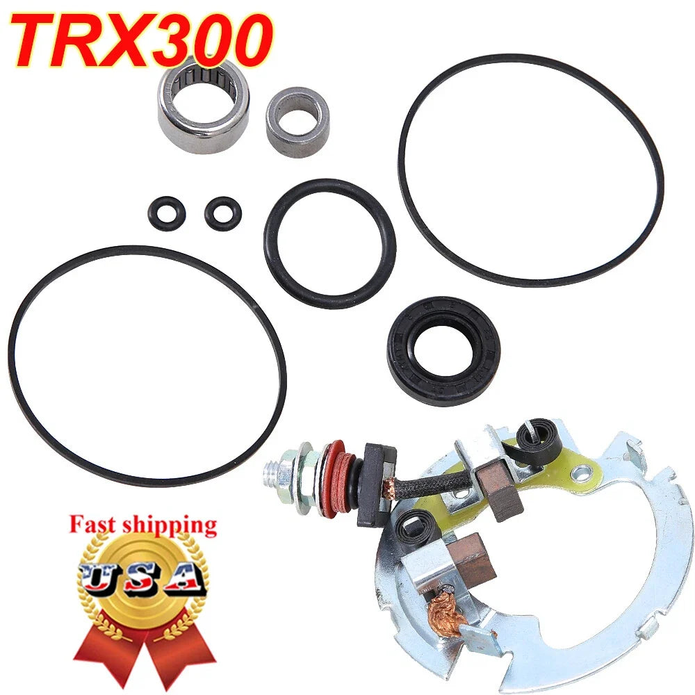 Rebuild Kit for Starter Brush Plate - Honda Foreman 500 TRX500 2005-2011