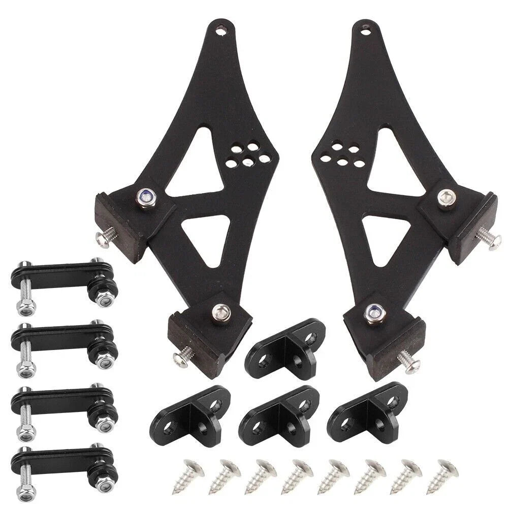 Spoiler Mount Brackets for Universal Cars (5" CNC Aluminum Alloy)