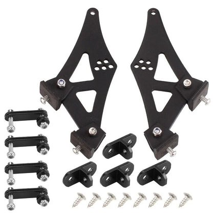 Spoiler Mount Brackets for Universal Cars (5" CNC Aluminum Alloy)