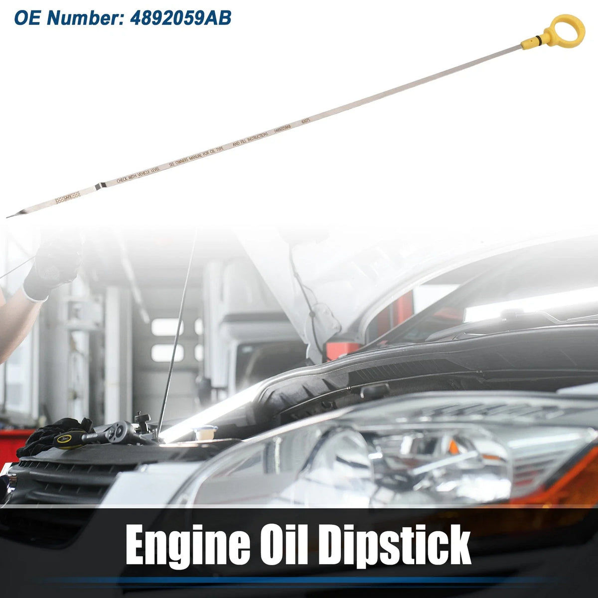 Engine Oil Level Indicator Dipstick for Dodge Avenger (2008–2010) 2.7L
