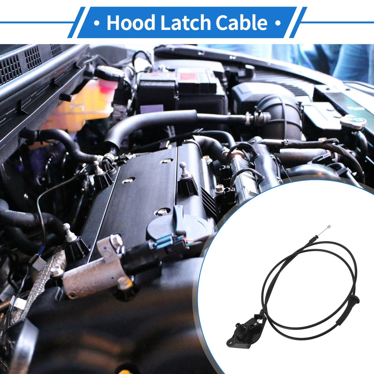 Hood Release Cable No.DS7316B975AK for Ford Mondeo V (2014)