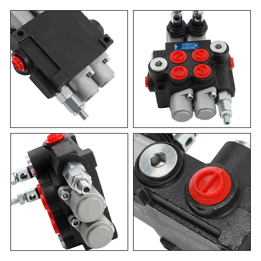 Directional Control Valve Set 2X for 11 GPM Hydraulic Systems