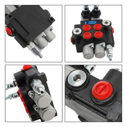 Directional Control Valve Set 2X for 11 GPM Hydraulic Systems