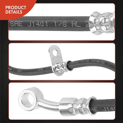 Front Hydraulic Brake Hose for 2017-2018 Honda Civic Driver Side