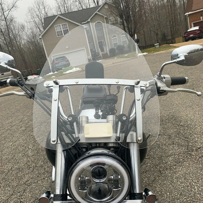 Clear Windshield 18"x16" for Suzuki Intruder (1996–2004)