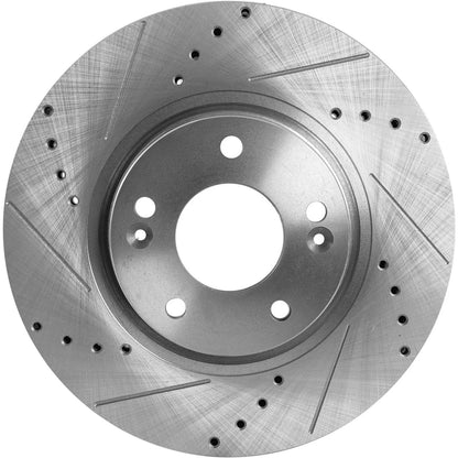 Brake Disc Rotors and Pads Kit for Hyundai Sonata (2006–2008)