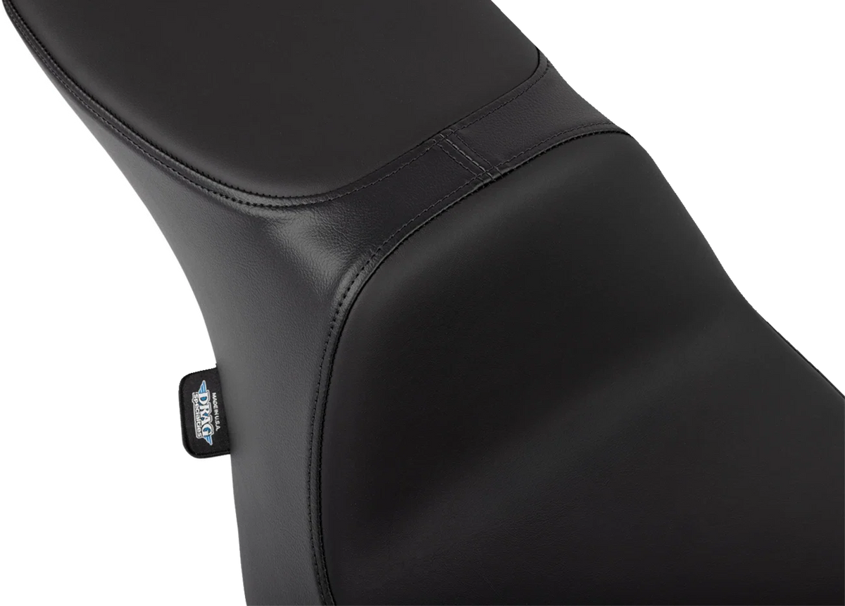 Predator 2-Up Seat for Harley-Davidson (2014–2023) - Solar Leather, Smooth